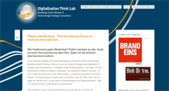 Desktop Screenshot of digitalizationthinklab.com